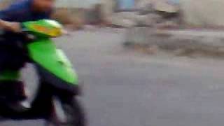 Yamaha Jog Super Z test ride [upl. by Akeenat]