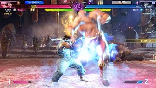 Street Fighter 6 ZANGIEF VS RYU Casual Match PS5 [upl. by Elkraps]