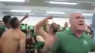 Chapecoense players celebrating reaching the Copa Sudamericana final before the crash [upl. by Pollux]