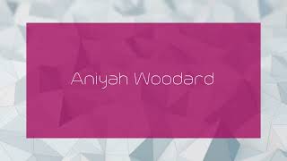 Aniyah Woodard  appearance [upl. by Post]