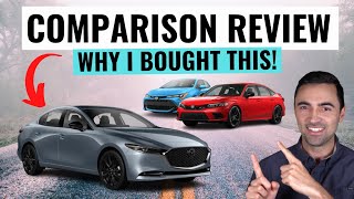 Why I Bought a New Mazda 3 Over The 2023 Toyota Corolla Or Honda Civic [upl. by Primrose42]