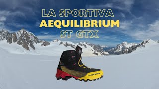 B2 Boots La Sportiva Aequilibrium ST GTX Review [upl. by Oivaf917]