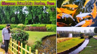 Okayama Friendship Garden Pune Maharashtra😍❤  Pu La Deshpande Garden Pune  Friendship Garden Pune [upl. by Ennagroeg]