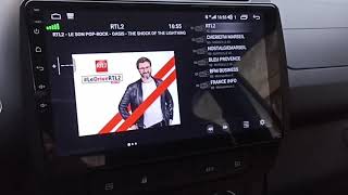 Installation dun décodeur DAB pour poste Android sur ma Dacia Spring [upl. by Anagnos]