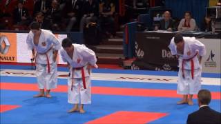 Team Kata  Bunkai KANKU SHO by TURKEY  21st WKF World Karate Championships [upl. by Jelena84]