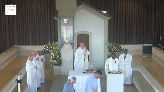 Celebrating Faith Mass of Our Lady of Fátima at the Chapel of the Apparitions on 07102024 [upl. by Aibsel586]