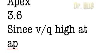 Ventilation perfusion ratio [upl. by Mlohsihc]