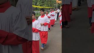 Corpus Christi public Eucharistic Procession Agrar Bantwal  ಕೊಂಪ್ರಿಚೊ ಪುರ್ಶಾಂವ್ [upl. by Nowaj]