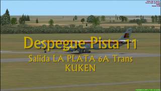 FSX HD  Iberia Buenos Aires  Madrid A340600 Wilco [upl. by Annahc384]