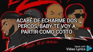 Esclava  Remix Letra  Bryant Myers ft Anonimus Anuel AA y Almighty [upl. by Siesser]