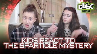 Kids react to new The Sparticle Mystery  with The Mandeville Sisters on CBBC [upl. by Leahcimdivad]