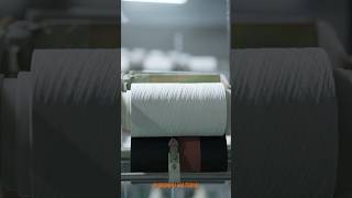 Papertoyarn production process how is environmentally friendly and reusable paper yarn produced [upl. by Francyne658]