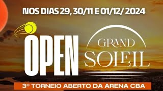 FEMININO D  3ª OPEN ARENA CBA BEACH TENNIS [upl. by Ahtar861]