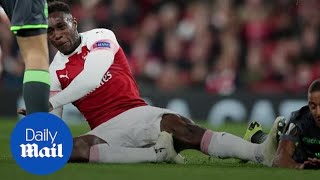 Unai Emery fears Danny Welbeck injury could be serious [upl. by Ahsekyt]