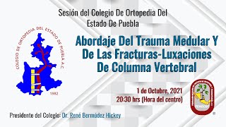 Abordaje Del Trauma Medular Y De Las FracturasLuxaciones De Columna Vertebral [upl. by Aibara]