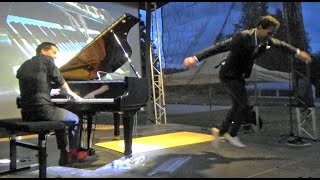 Tea for two  PierreYves Plat piano amp Aurelien Lehmann tapdance [upl. by Ntsud]