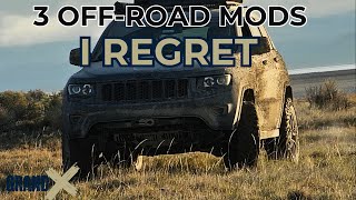 3 OFFROAD MODS I REGRET ON MY JEEP GRAND CHEROKEE WK2 [upl. by Olnee995]