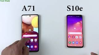 SAMSUNG A71 vs S10e Speed Test [upl. by Larue]