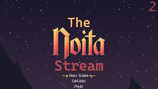 The Noita Stream  This Game is Tough  Part 2 [upl. by Hanauq942]