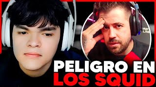 KOMANCHE AURON y RUBIUS ¡ADVIERTEN del PELIGRO de los SQUID CRAFT GAMES 3 [upl. by Mauri334]