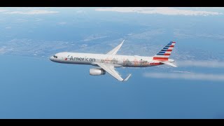 Flying the Toliss A321 for Xplane 12 Salt Lake City to Honolulu  vatsim [upl. by Hogle527]