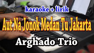 AUT NA JONOK MEDAN TU JAKARTA KARAOKE ARGHADO TRIO [upl. by Olvan]