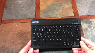 Returned my Amazon Purchase Arteck HB030B Universal Bluetooth Keyboard keyboard arteck [upl. by Zea930]