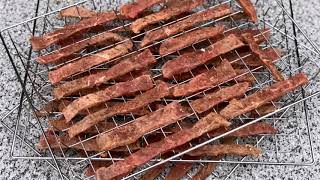 Beef Jerky step by step Dansk [upl. by Vez]