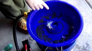 Blue Bowl Tutoral for processing of GOLD concentrates [upl. by Reiko]