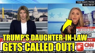 Lara Trump QUICKLY REGRETS Trying To Defend Trump On CNN [upl. by Amadis27]