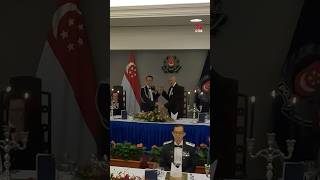 PM Lee Hsien Loong receives Temasek Sword Singapore Police Forces highest honour [upl. by Mathia194]