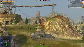 World Of Tanks Blitz 2024  Bisonte C45  4053 Damage  4 Destroyed [upl. by Solracnauj]