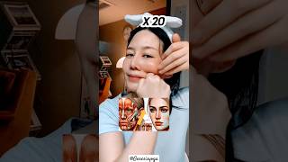 Simple Face Lifting Exercises For Jowls amp Laugh Lines antiaging faceyoga shorts laughlines [upl. by Winnick]