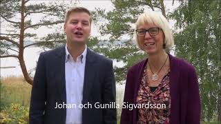 Min Gud är verklig  Gunilla och Johan Sigvardsson [upl. by Nitnert953]