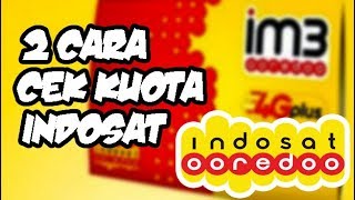 2 CARA CEK KUOTA PAKETAN INTERNET UNTUK INDOSAT [upl. by Labotsirc]