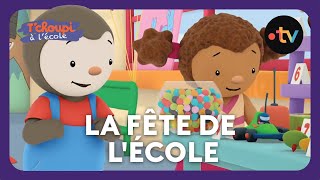 Tchoupi à lécole  La tombola de la kermesse EP42 [upl. by Buna681]