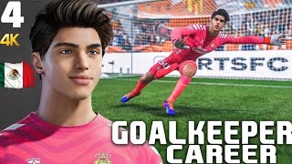 FC 25 GOALKEEPER CAREER MODE 4  CARLITO MONTANEZ🇲🇽 IN TROUBLE😱 [upl. by Esydnac371]