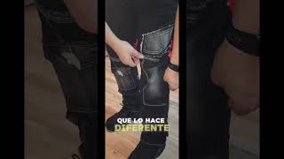 Mens Biker Slim Fit Straight un pantalon con una onda moderna paratii Viral slim fashion [upl. by Ailemaj]