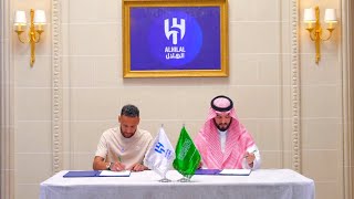 NEYMAR AL HILAL SIGN OFF CONTRACT SAUDI ARABIA [upl. by Ardehs479]