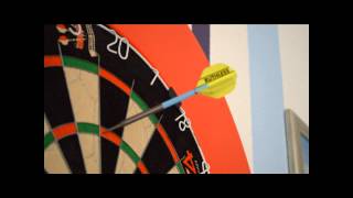 Winmau Ted Hankey Darts  180 HD [upl. by Arraes374]