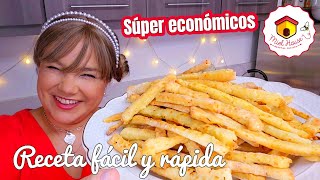 Hacé conmigo los SNACKS más RICOS Y FACILES palitos de cebolla crujientes RIQUÍSIMOS [upl. by Ecirted626]