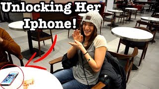 Unlocking Strangers Iphone Magic Trick  Mentalism [upl. by Afnin429]