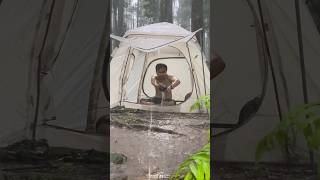 MAKE SURE ALL DRY IN UMBRELLA TENT shorts [upl. by Eedeed]