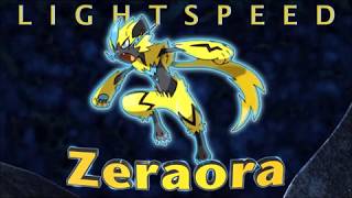 Pokémon Ultra Sun amp Ultra Moon  Lightspeed Zeraora [upl. by Boonie592]