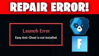 How To Fix Easy AntiCheat Is Not Installed In Fortnite 2023  New season [upl. by Nolly]