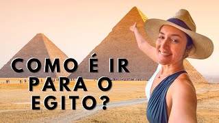 COMO É VIAJAR PARA O EGITO VISTO PARA O EGITO DICAS DO AEROPORTO E IMIGRAÇÃO [upl. by Dnaletak]