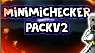 🔴Minimichecker Texturenpack🔴 [upl. by Glynas]