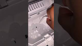 Empty my mini ice maker with me asmrsounds [upl. by Eelrahs]