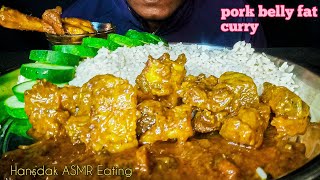 ASMR PORK BELLY WITH RICH SALAD 🥒 MUKBANG  🌶️PSK ASMR EATING SHOW MUKBANG PORK FAT [upl. by Menashem]