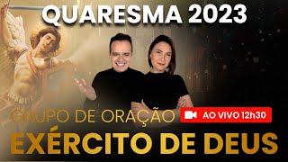 12h30  AO VIVO  QUARESMA DE SÃO MIGUEL ARCANJO  TERÇO DE SÃO MIGUEL  Exército de Deus [upl. by Pirzada402]